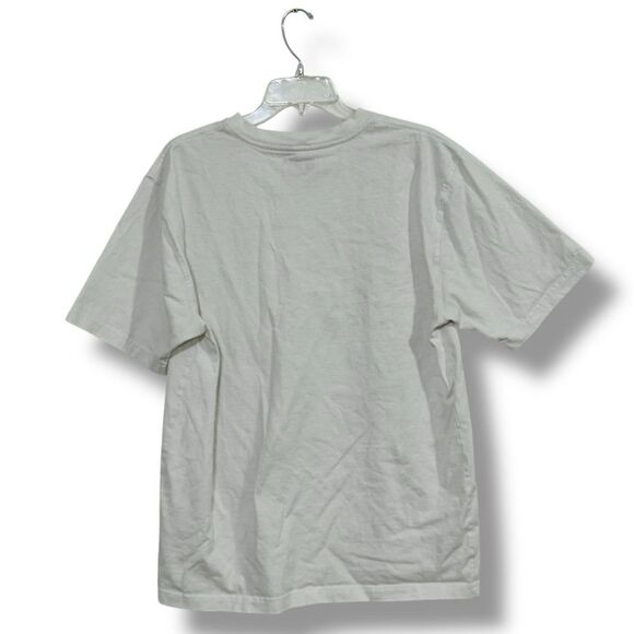 Carhartt Loose Fit White T Shirt Men’s Size Medium Short Sleeve Workwear Tee - Picture 2 of 8